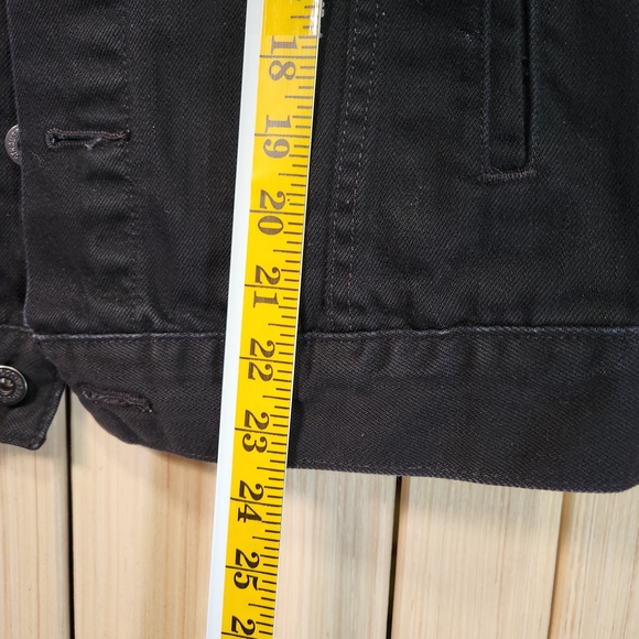 Levis Denim Jacket Black - Picture 8 of 9